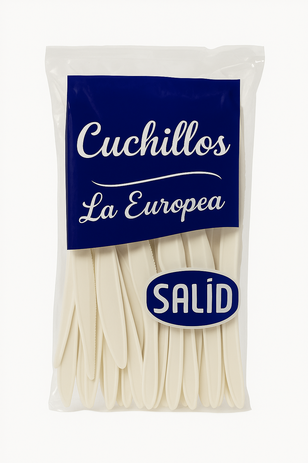 Cubiertos grandes y pequeños
