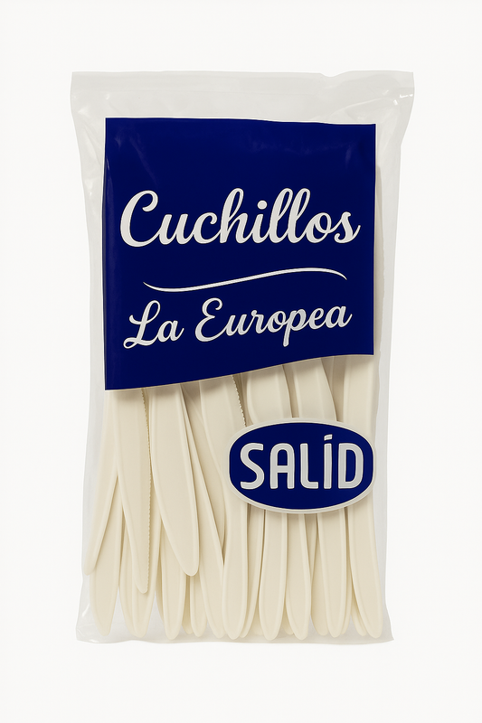 Cubiertos grandes y pequeños