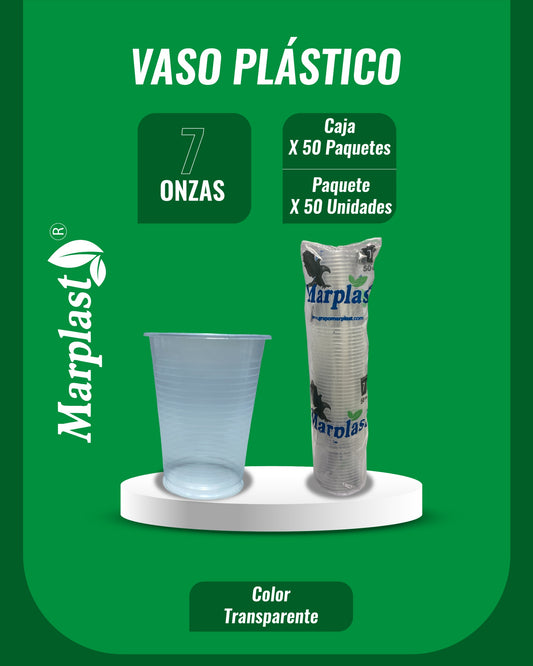 Vasos referencias y contenido por caja