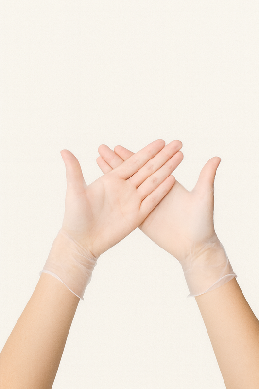 Guantes de vinilo