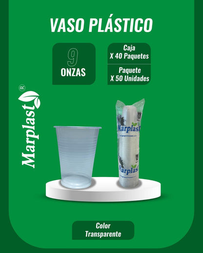 Vasos referencias y contenido por caja