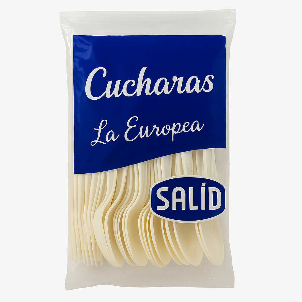 Cubiertos grandes y pequeños