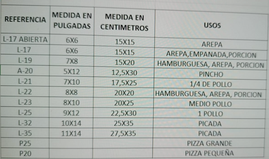 Bolsas aluminizadas