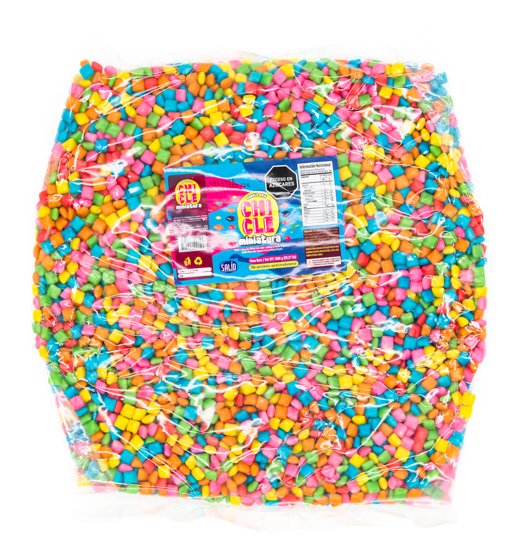 Chicle miniatura surtido Kilo
