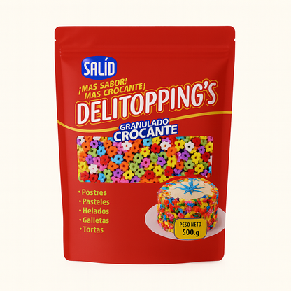 Sprinkles flores colores x 500 gr