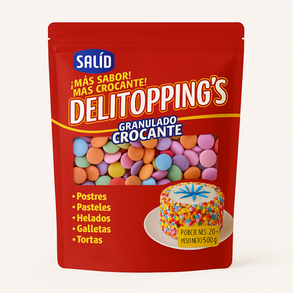 Sprinkles botones colores x 500 gr