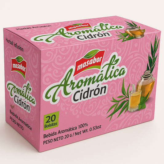 Infusión de aromática sabor Cidron