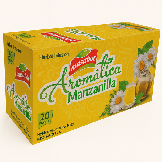 Infusión de aromática sabor Manzanilla