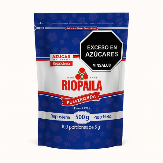 Azucar riopaila pulverizada x 500gr