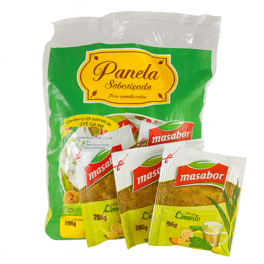 Panela saborizada ( frutos rojos, limón, maracuya)