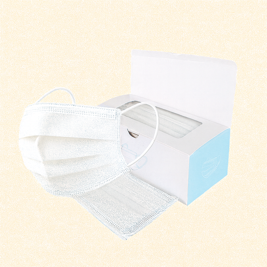 Tapabocas blanco Empaque individual